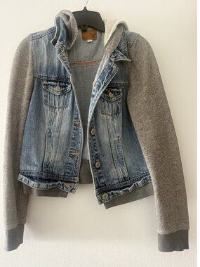 American Eagle Denim Hoodie